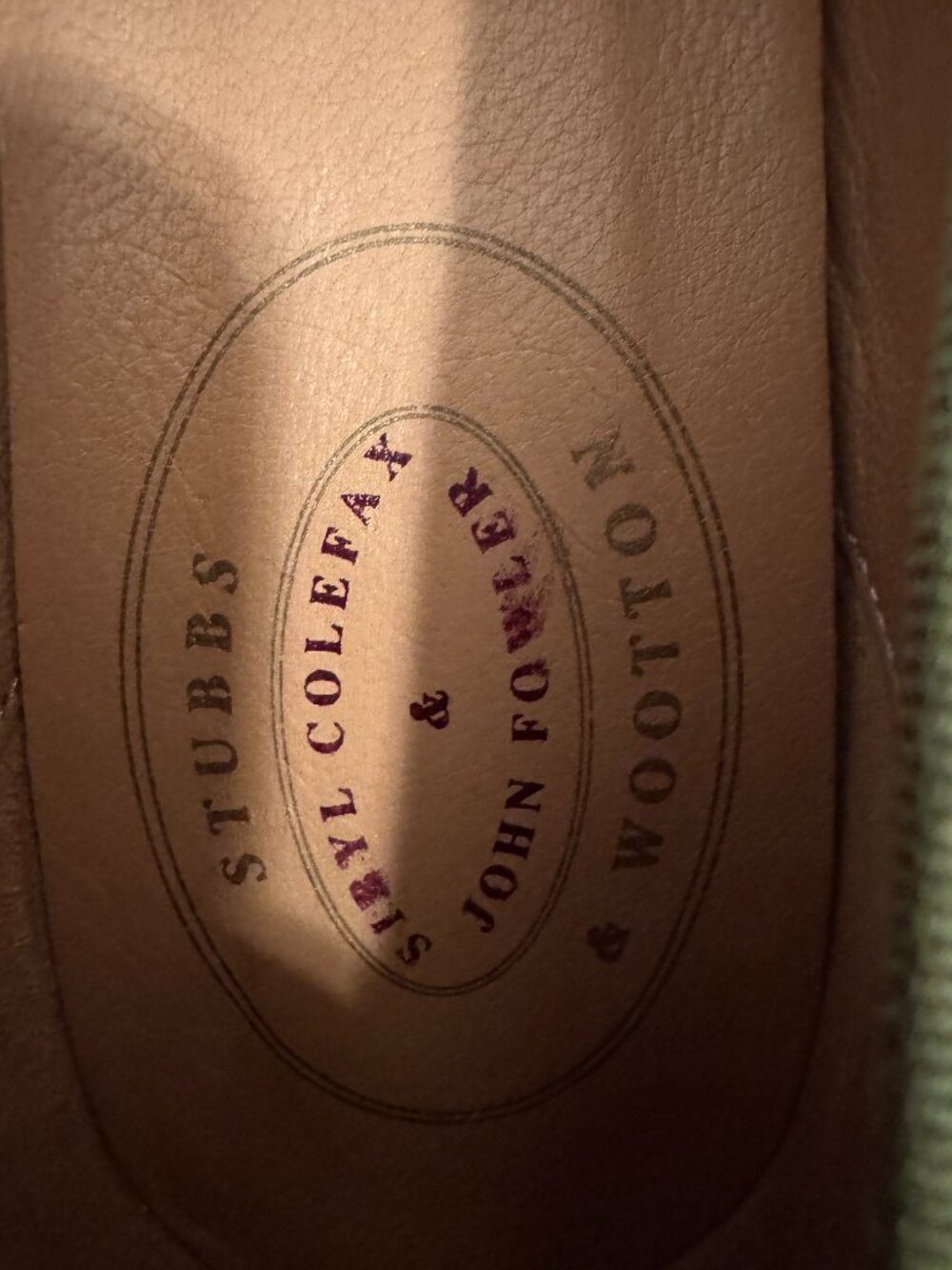 Stubbs & Wootton sage embroidered Loafers size 8 - Picture 5 of 6